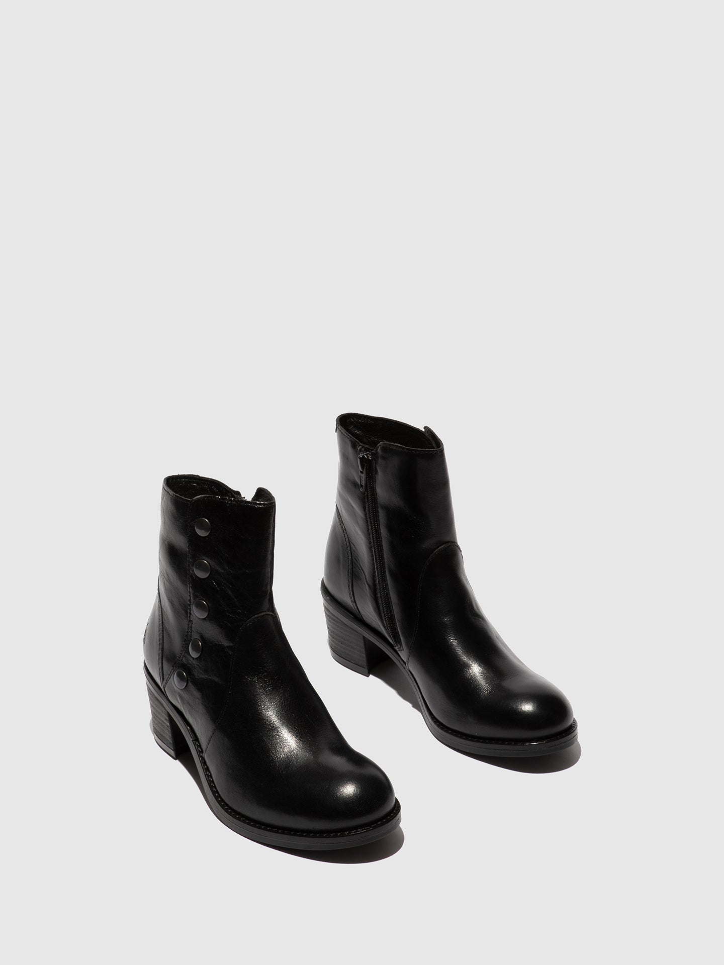 Fly London Botins com Fecho ZELK647FLY COLUMBIA BLACK